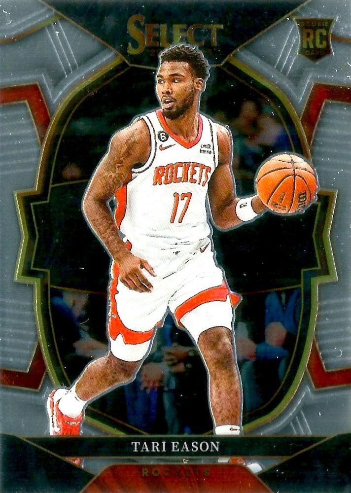 #82 Tari Eason - Houston Rockets - 2022-23 Panini Select Basketball