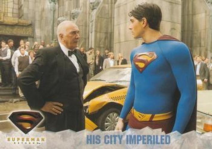 #83 His City Imperiled - 2006 Topps Superman Returns