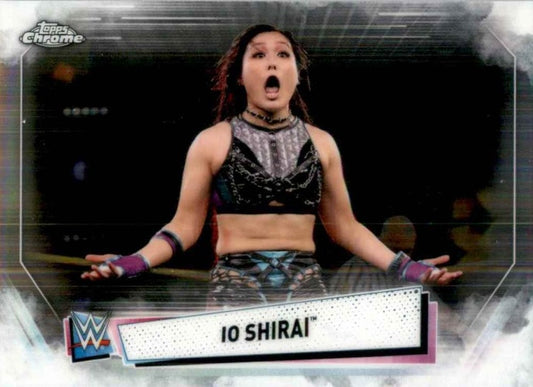 #83 Io Shirai - 2021 Topps WWE Chrome Wrestling