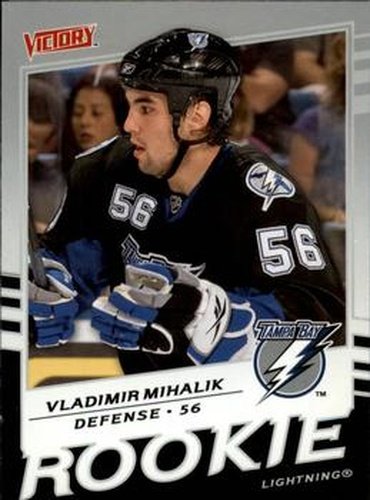 #333 Vladimir Mihalik - Tampa Bay Lightning - 2008-09 Upper Deck Victory Hockey