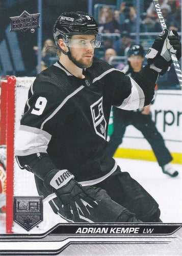 #83 Adrian Kempe - Los Angeles Kings - 2023-24 Upper Deck Hockey