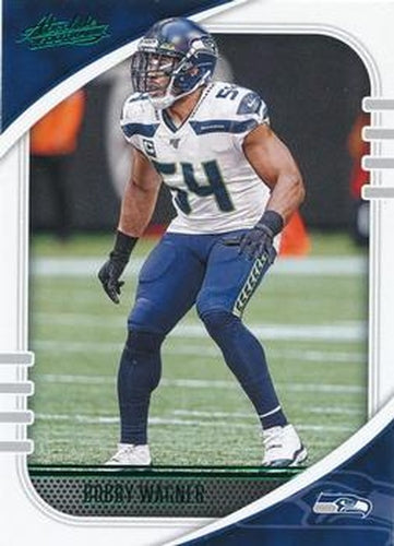 #83 Bobby Wagner - Seattle Seahawks - 2020 Panini Absolute - Green Football