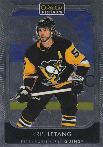 #83 Kris Letang - Pittsburgh Penguins - 2021-22 O-Pee-Chee Platinum Hockey