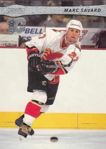 #83 Marc Savard - Calgary Flames - 2001-02 Stadium Club Hockey