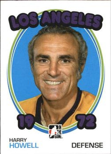 #83 Harry Howell - Los Angeles Kings - 2009-10 In The Game 1972 The Year In Hockey
