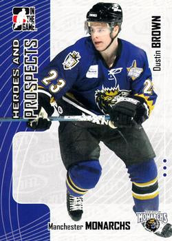 #83 Dustin Brown - Manchester Monarchs - 2005-06 In The Game Heroes and Prospects Hockey