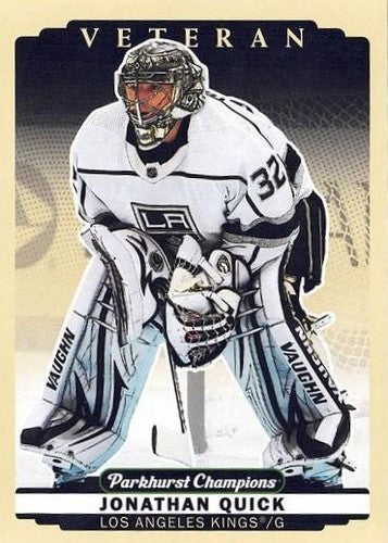 #83 Jonathan Quick - Los Angeles Kings - 2022-23 Parkhurst Champions Hockey