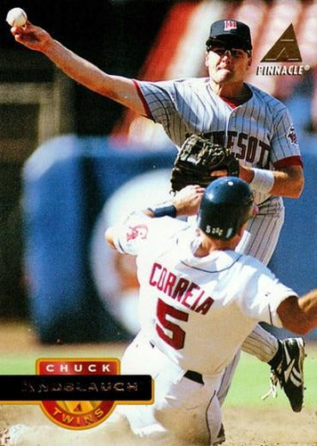 #83 Chuck Knoblauch - Minnesota Twins - 1994 Pinnacle Baseball