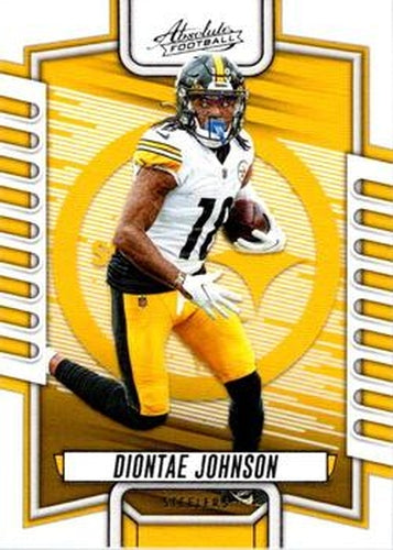 #83 Diontae Johnson - Pittsburgh Steelers - 2023 Panini Absolute Football
