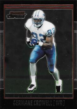 #83 Germane Crowell - Detroit Lions - 2001 Bowman Chrome Football