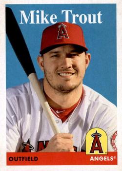 #83 Mike Trout - Los Angeles Angels - 2019 Topps Archives Baseball