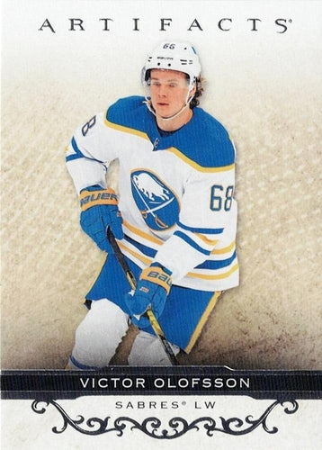 #83 Victor Olofsson - Buffalo Sabres - 2021-22 Upper Deck Artifacts Hockey