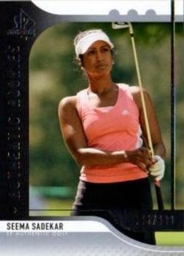 #83 Seema Sadekar - 2012 SP Authentic Golf