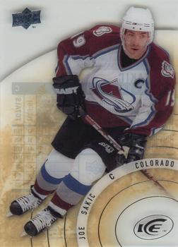 #83 Joe Sakic - Colorado Avalanche - 2014-15 Upper Deck Ice Hockey