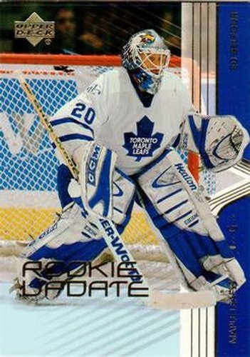 #83 Ed Belfour - Toronto Maple Leafs - 2003-04 Upper Deck Rookie Update Hockey