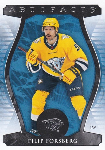 #83 Filip Forsberg - Nashville Predators - 2023-24 Upper Deck Artifacts Hockey