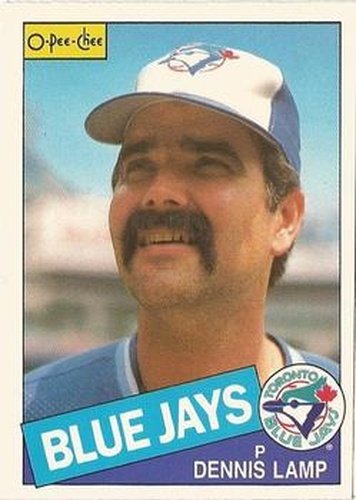 #83 Dennis Lamp - Toronto Blue Jays - 1985 O-Pee-Chee Baseball