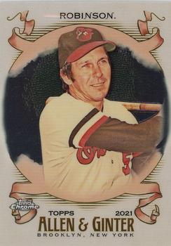 #83 Brooks Robinson - Baltimore Orioles - 2021 Topps Allen & Ginter Chrome Baseball