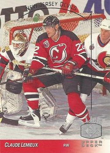 #83 Claude Lemieux - New Jersey Devils - 1993-94 Upper Deck - SP Hockey
