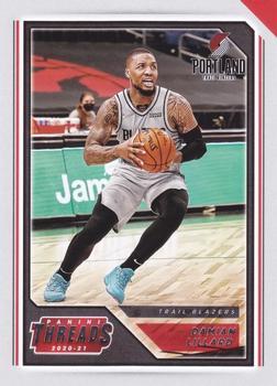 #83 Damian Lillard - Portland Trail Blazers - 2020-21 Panini Chronicles Basketball