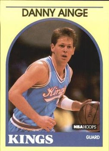 #83 Danny Ainge - Sacramento Kings - 1989-90 Hoops Superstars Basketball