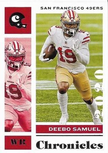 #83 Deebo Samuel - San Francisco 49ers - 2020 Panini Chronicles Football
