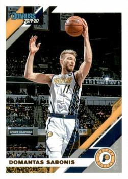 #83 Domantas Sabonis - Indiana Pacers - 2019-20 Donruss Basketball