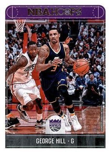 #83 George Hill - Sacramento Kings - 2017-18 Hoops Basketball