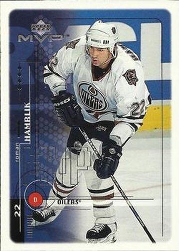 #83 Roman Hamrlik - Edmonton Oilers - 1998-99 Upper Deck MVP Hockey