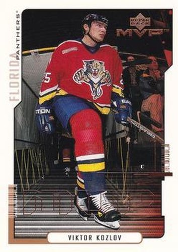 #83 Viktor Kozlov - Florida Panthers - 2000-01 Upper Deck MVP Hockey