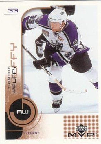 #83 Zigmund Palffy - Los Angeles Kings - 2002-03 Upper Deck MVP Hockey