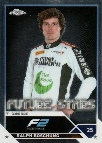 #83 Ralph Boschung - Campos Racing F2 - 2023 Topps Chrome Formula 1 Racing