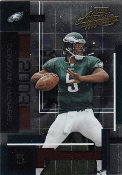 #83 Donovan McNabb - Philadelphia Eagles - 2003 Playoff Absolute Memorabilia Football