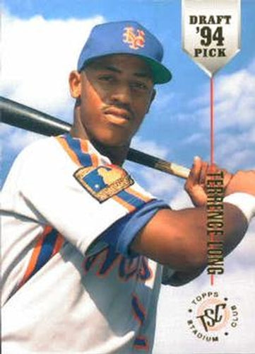 #83 Terrence Long - New York Mets - 1994 Stadium Club Draft Picks Baseball