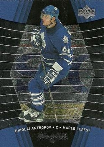 #83 Nikolai Antropov - Toronto Maple Leafs - 1999-00 Upper Deck Black Diamond Hockey