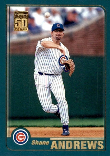 #83 Shane Andrews - Chicago Cubs - 2001 Topps Baseball