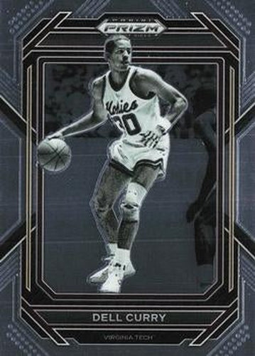 #83 Dell Curry - Virginia Tech Hokies - 2023 Panini Prizm Draft Picks Basketball