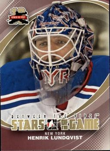 #83 Henrik Lundqvist - New York Rangers - 2011-12 In The Game Between The Pipes Hockey
