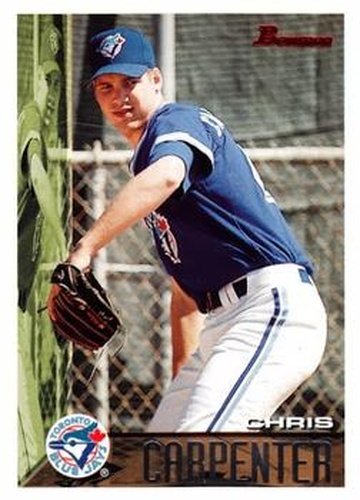 #83 Chris Carpenter - Toronto Blue Jays - 1995 Bowman Baseball