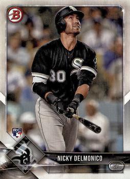 #83 Nicky Delmonico - Chicago White Sox - 2018 Bowman Baseball