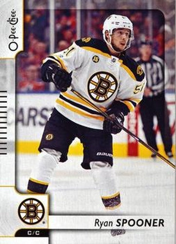 #83 Ryan Spooner - Boston Bruins - 2017-18 O-Pee-Chee Hockey