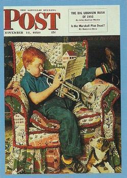 #83 Practice - 1993 Comic Images Norman Rockwell Saturday Evening Post
