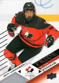 #83 Jett Luchanko - Canada - 2024 Upper Deck Team Canada Juniors Hockey