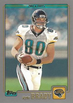 #83 Kyle Brady - Jacksonville Jaguars - 2001 Topps Football