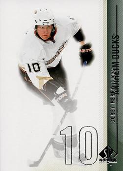 #83b Corey Perry - Anaheim Ducks - 2010-11 SP Authentic Hockey