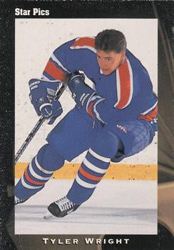 #16 Tyler Wright - Edmonton Oilers - 1991 Star Pics Hockey