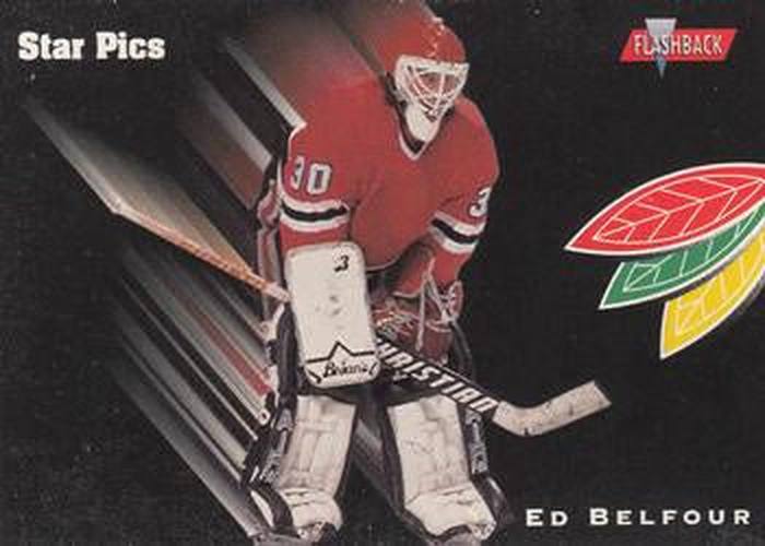 #20 Ed Belfour - Chicago Blackhawks - 1991 Star Pics Hockey