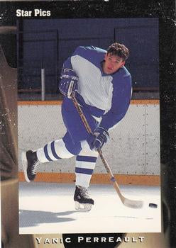 #22 Yanic Perreault - Toronto Maple Leafs - 1991 Star Pics Hockey