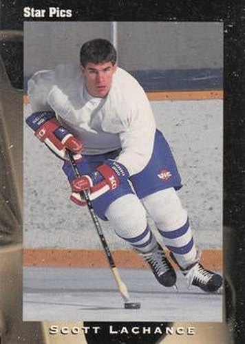 #24 Scott Lachance - New York Islanders - 1991 Star Pics Hockey