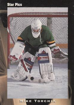 #26 Mike Torchia - Minnesota North Stars - 1991 Star Pics Hockey